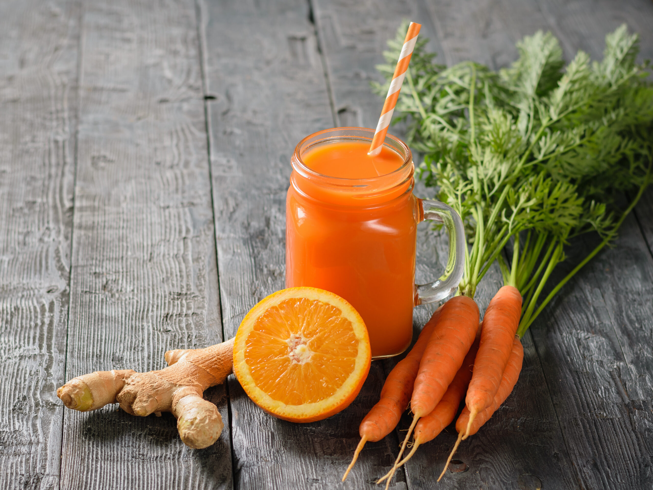 Discover the Health Benefits of Carrot, orange, Lemon and Ginger Juice